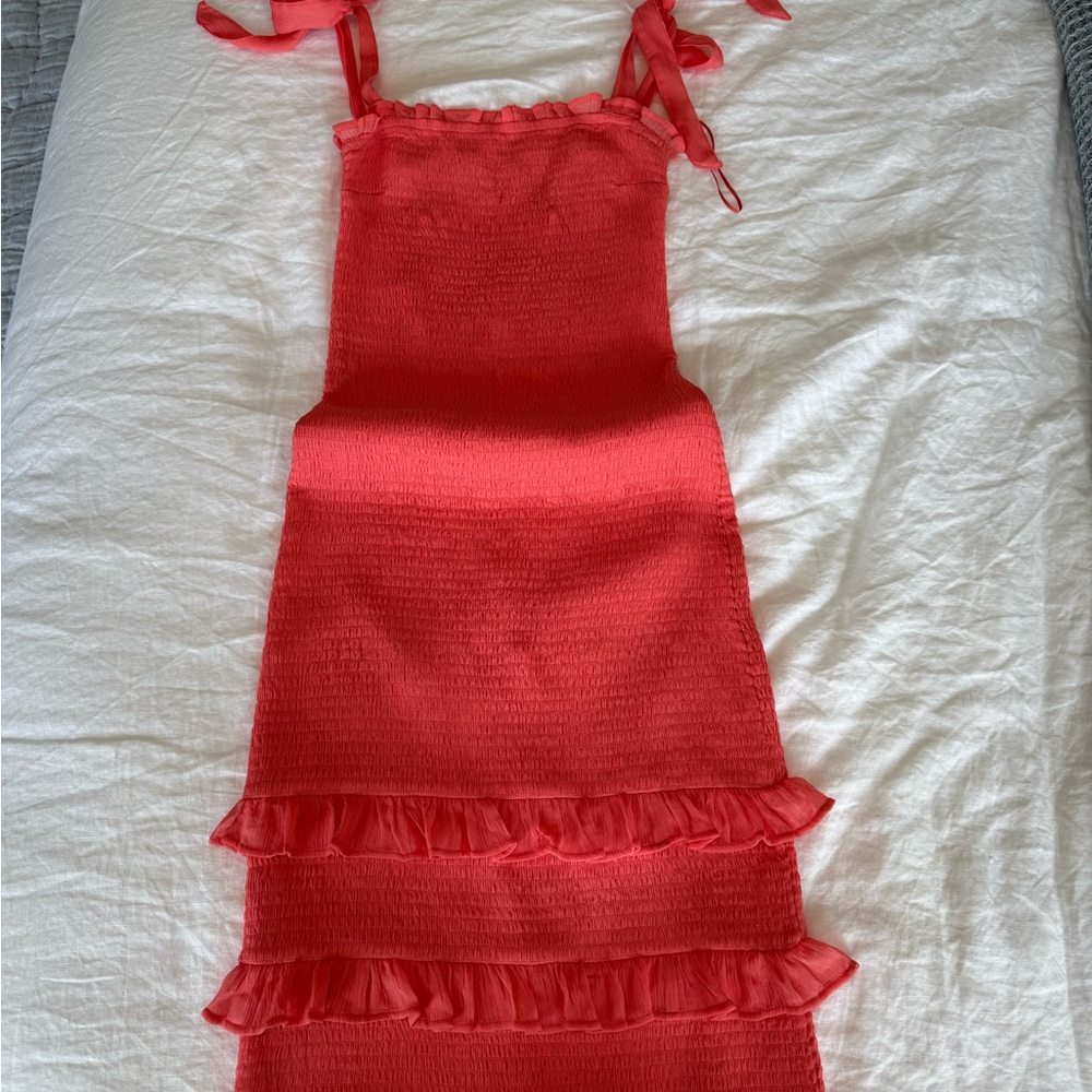 Abercrombie Peach Summer Dress
